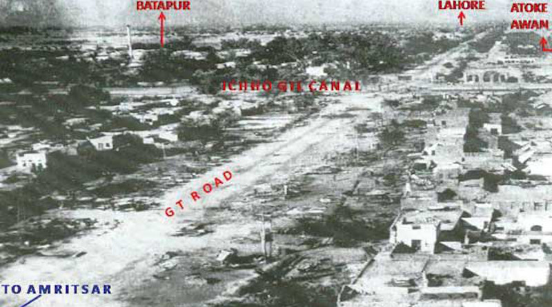 Battle of Dograi on outskirts of Lahore during the Indo-Pakistani War of 1965. Photo Credit: Sainiksamachar.nic.in
