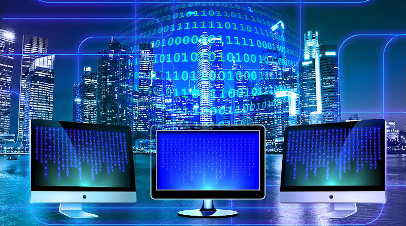 Technology Data Monitor Binary Binary System Computer Binary Code