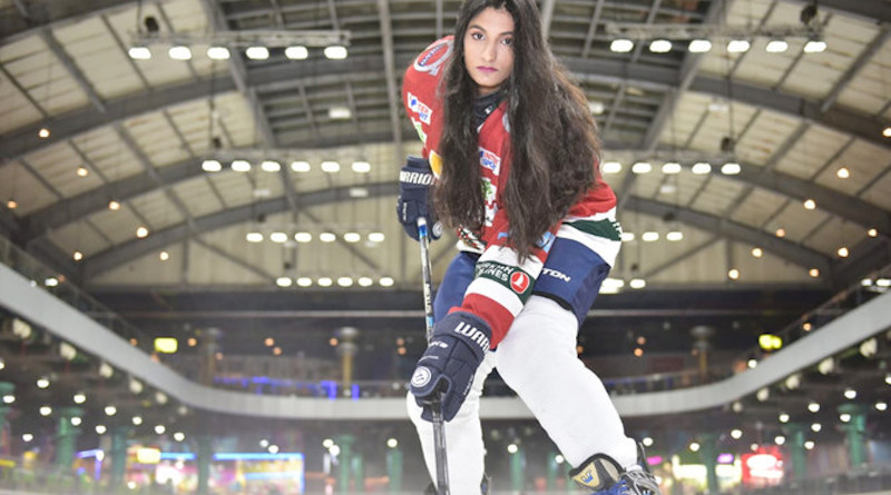 Saudi hockey player Raeah Al-Attas considers it a duty to promote the sport. (Photo/Supplied)