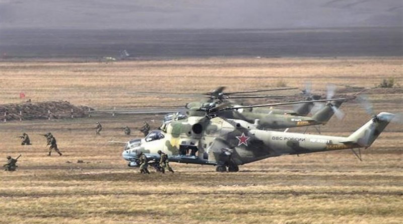 Russia holds Kavkaz-2020 military drill. Photo Credit: Tasnim News Agency