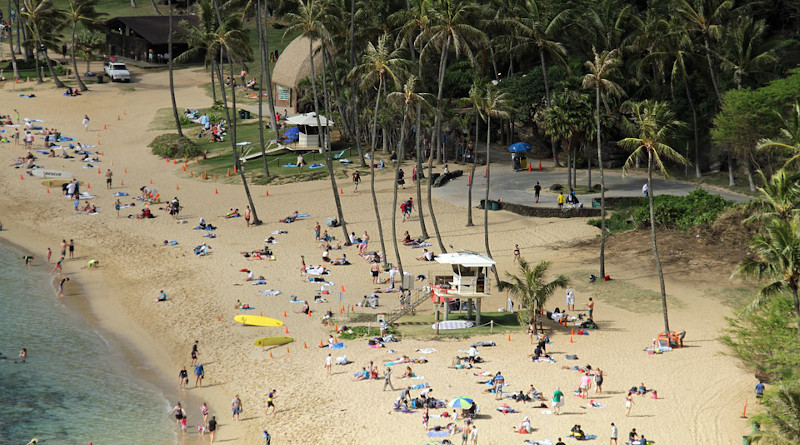 Hawaii Beach Relaxation Sea Ocean Island Vacation O'ahu