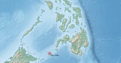 Location of Jolo, Sulu, Philippines. Photo Credit: Wikipedia Commons