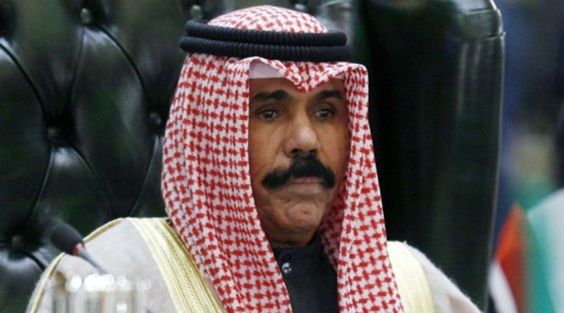 File photo of Kuwait's Sheikh Nawaf Al-Ahmad Al-Jaber Al-Sabeh. Photo Credit: Tasnim News Agency