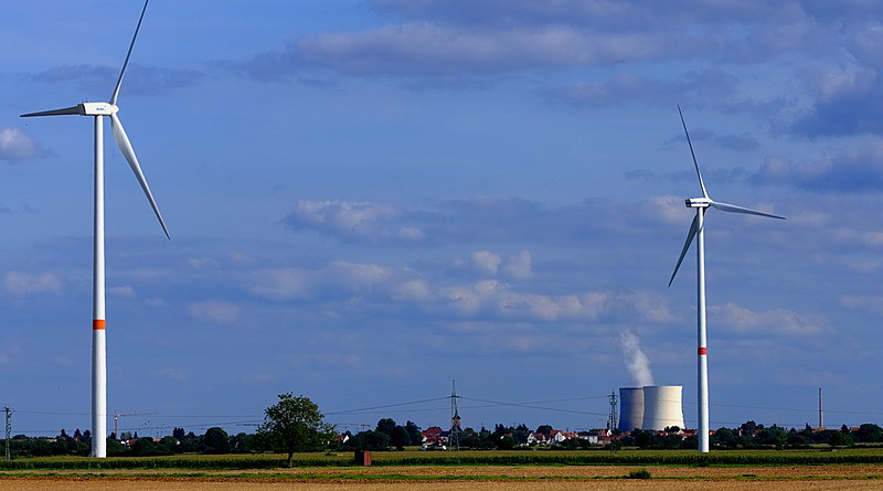 Wind Turbine Nuclear Power Plant Pollution Radiation
