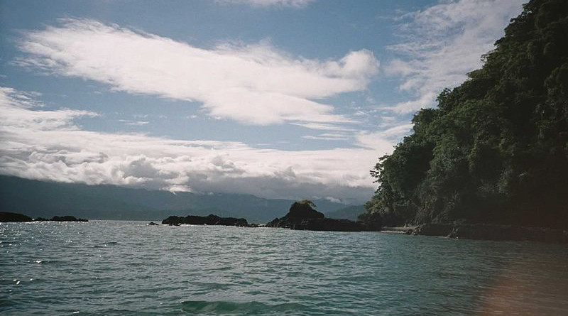 Pacific coast near Nuquí, Colombia near the proposed Tribugá Port. Photo Credit: Luis Perez, Wikipedia Commons