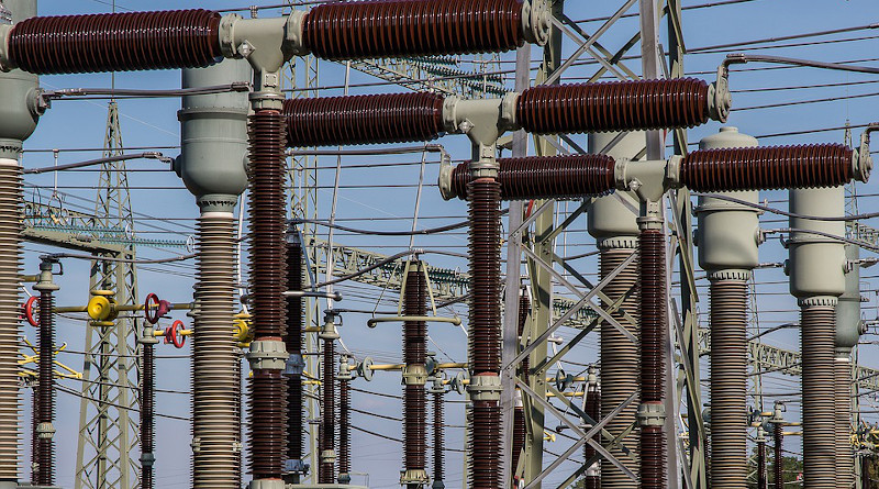 power Substation Electricity Current High Voltage