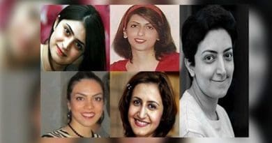 Five Bahai women in Mashhad, northeastern Iran, were sentenced to a total of five years of prison. Photo Credit: Iran News Wire