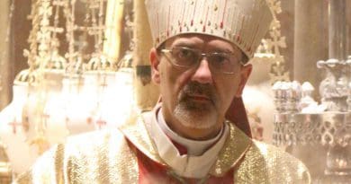 File photo of Archbishop Pierbattista Pizzaballa. Photo Credit: Giovanni Zennaro, Wikimedia Commons