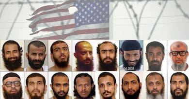 Photos of 16 of the 18 Yemenis sent from Guantánamo to Yemen between 2015 and 2017
