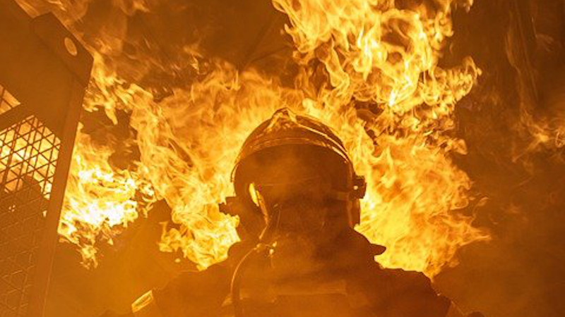 Fire Building Firefighter