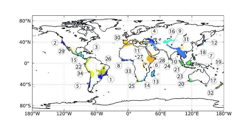 Biologists have identified 34 areas on the globe where biodiversity is both extremely high and at risk. CREDIT: Francesco Cherubini/NTNU