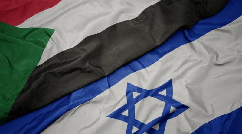 Flags of Sudan and Israel. Photo Credit: Shutterstock