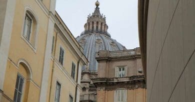 A view of St. Peter's Cupola from Casa Santa Marta. Credit: Bohumil Petrik/CNA.