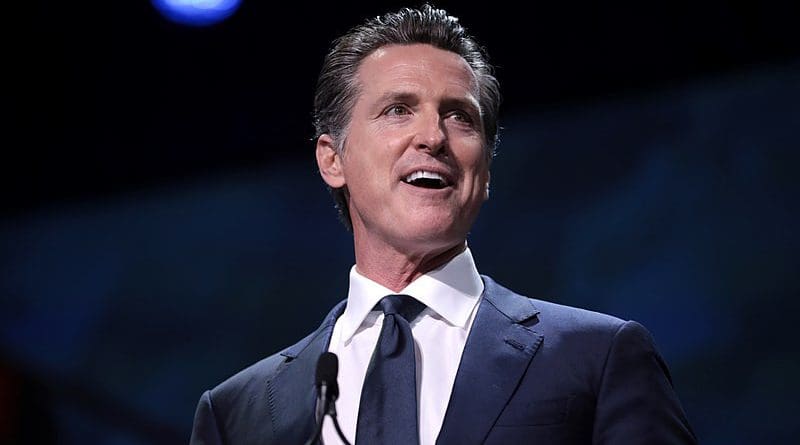 California's Governor Gavin Newsom. Photo Credit: Gage Skidmore, Wikipedia Commons