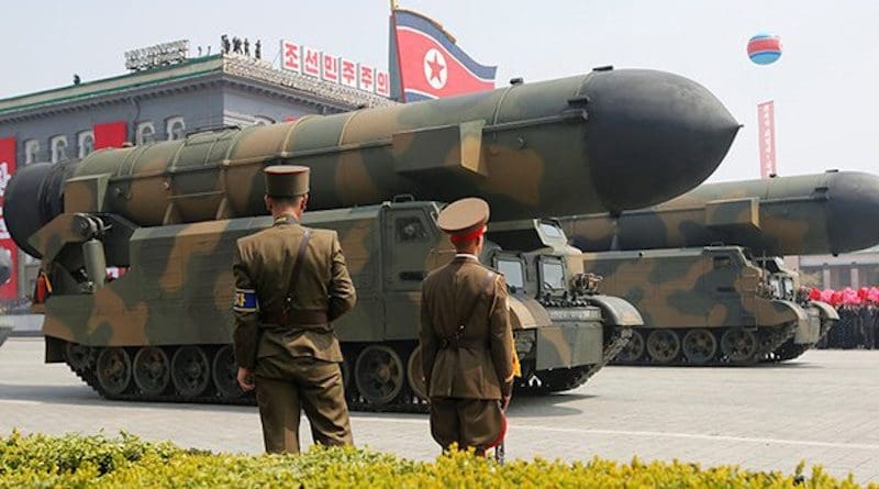 North Korea unveils new "monster" intercontinental ballistic missile (ICBM) in military parade on October 10, 2020. Photo Credit: Fars News Agency