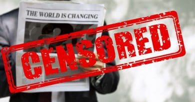 Censorship Man Newspaper Read News Press