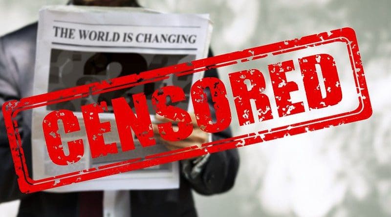 Censorship Man Newspaper Read News Press