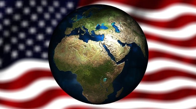 usa united states flag middle east africa globe