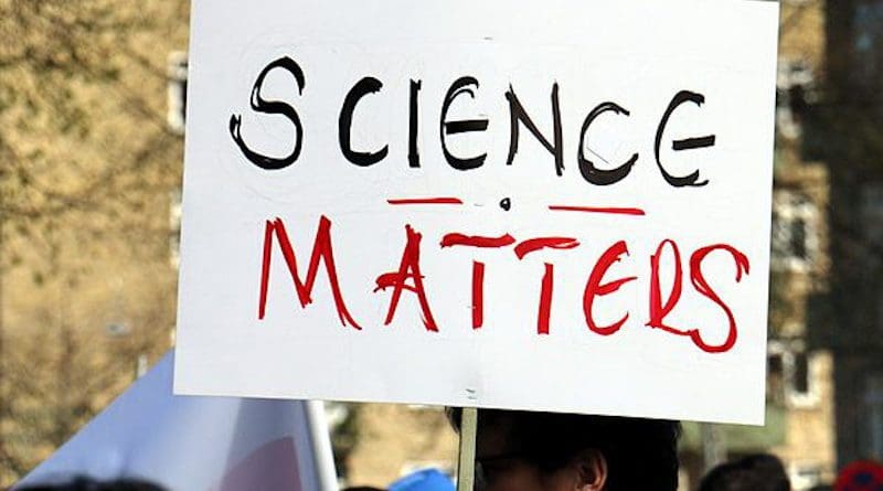 Science Matters. March for Science in Copenhagen (2017). Photo: Benno Hansen from Copenhagen, Denmark (Wikimedia Commons / CC BY 2.0)