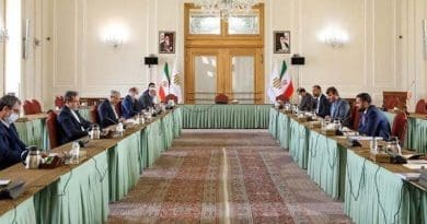 Diplomatic teams from Iran and Afghanistan. Photo Credit: Tasnim News Agency