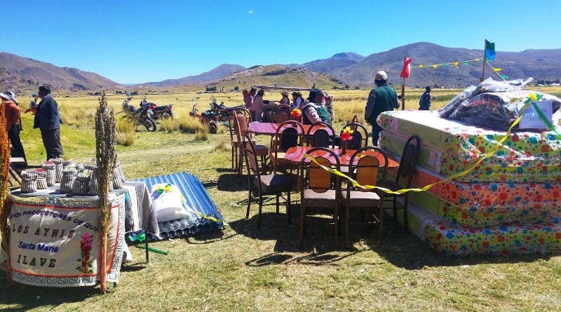 Farmers' rewards included mattresses, farm supplies, and other useful items. CREDIT: A.Drucker