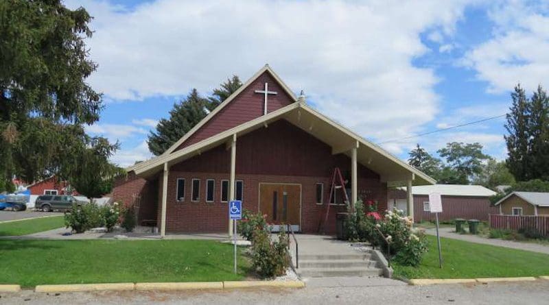 Sacred Heart parish in Brewster, Wash., which suffered some fire damage in an apparent arson attack, Nov. 15, 2020. Photo courtesy Brewster Parroquia Sagrado Corazon.