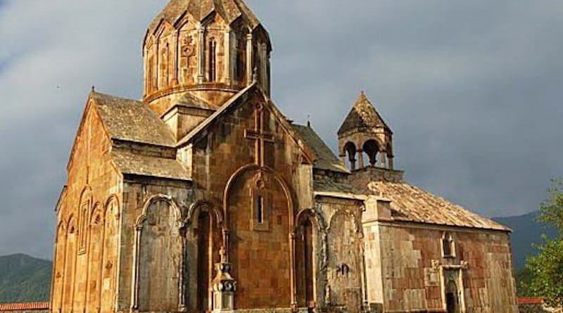 The Gandzasar Monastery in Karabakh. Photo Credit: Arthur Muradyan, Wikipedia Commons