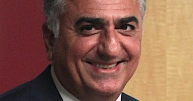 Reza Pahlavi, who prior to the Iranian Revolution in 1979 was the crown prince and the last heir apparent to the throne of the Imperial State of Iran. Photo Credit: Gage Skidmore, Wikipedia Commons