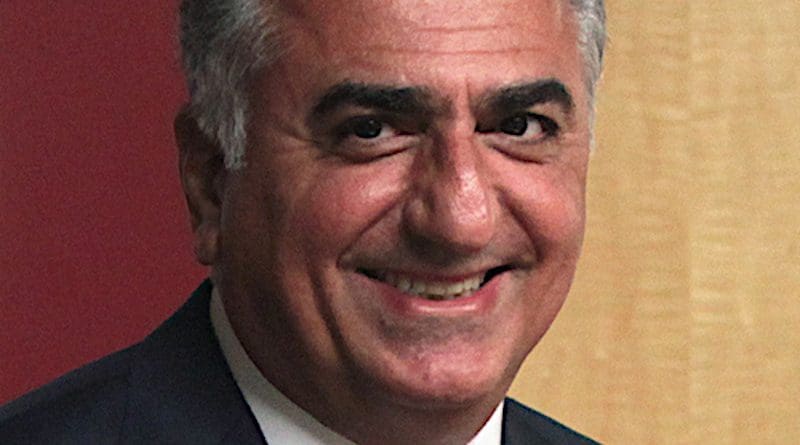 Reza Pahlavi, who prior to the Iranian Revolution in 1979 was the crown prince and the last heir apparent to the throne of the Imperial State of Iran. Photo Credit: Gage Skidmore, Wikipedia Commons