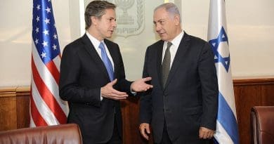Tony Blinken meets with Israeli Prime Minister Benjamin Netanyahu in Jerusalem on June 16, 2016. Photo Credit: US State Department