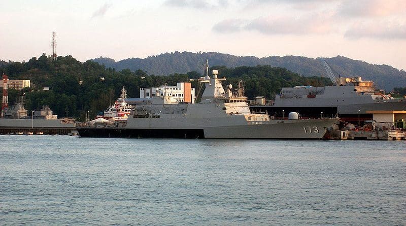 File photo of Royal Malaysian Navy's KD Perak, Kedah-class offshore patrol vessel. Photo Credit: Ignacio Olivares Ortega, Wikipedia Commons