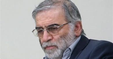 Iranian nuclear scientist Mohsen Fakhrizadeh. Photo Credit: Tasnim News Agency