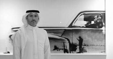 Saudi artist Sultan bin Fahad. (Photo Supplied)