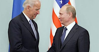 File photo of Vice President Joe Biden meeting with Russia's Prime Minister Vladimir Putin in 2011. Photo Credit: Kremlin.ru