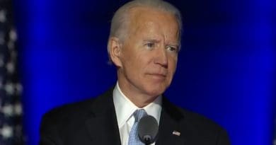 Former U.S. Vice President and President-elect Joe Biden addresses the nation. Photo Credit: Screenshot