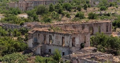 Ruins of Agdam, Azerbaijan. Photo Credit: KennyOMG, Wikipedia Commons