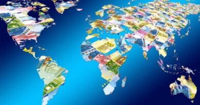 world globe map money currency currencies