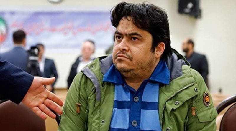 Rouhallah Zam, a 42-year-old journalist was executed in Iran on December 12, 2020. Photo Credit: © The Islamic Republic News Agency