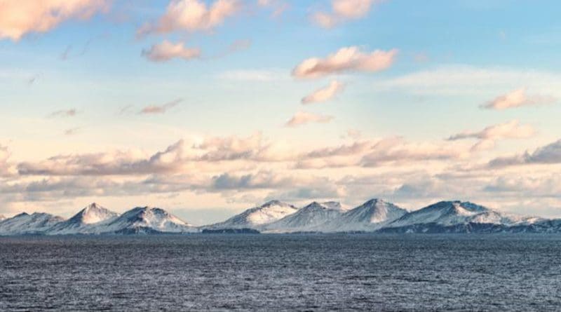 Aleutian Islands are an archipelago comprising dozens of islands with 40 active and 17 dormant volcanoes CREDIT Shutterstock