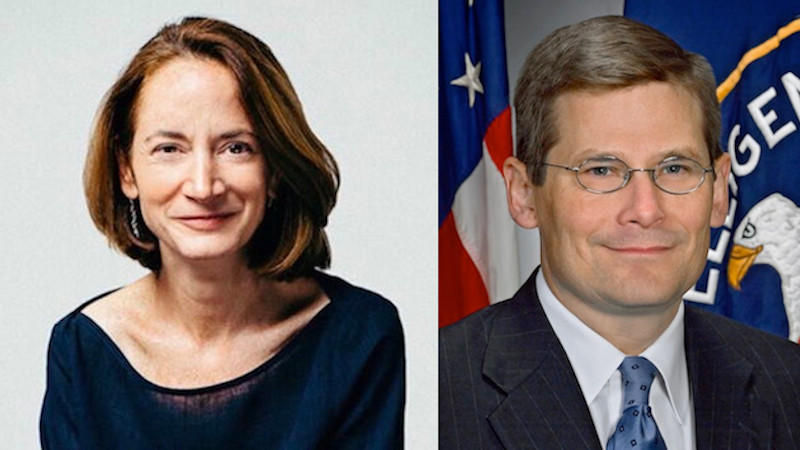 Avril Haines and Mike Morell