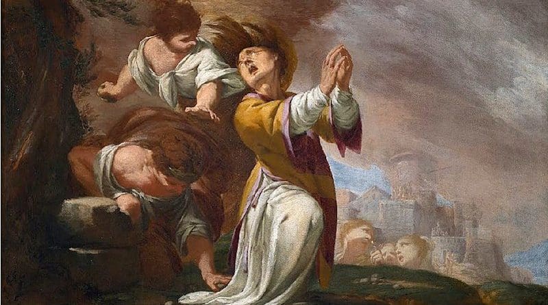 Stoning of Saint Stephen by Giovanni Battista Lucini