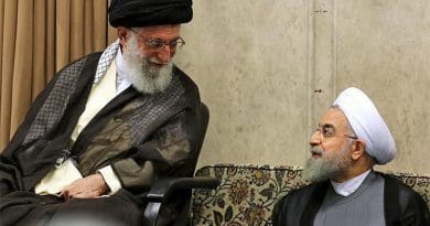 Iran's Ayatollah Seyed Ali Khamenei and President Hassan Rouhani. Photo Credit: Tasnim News Agency