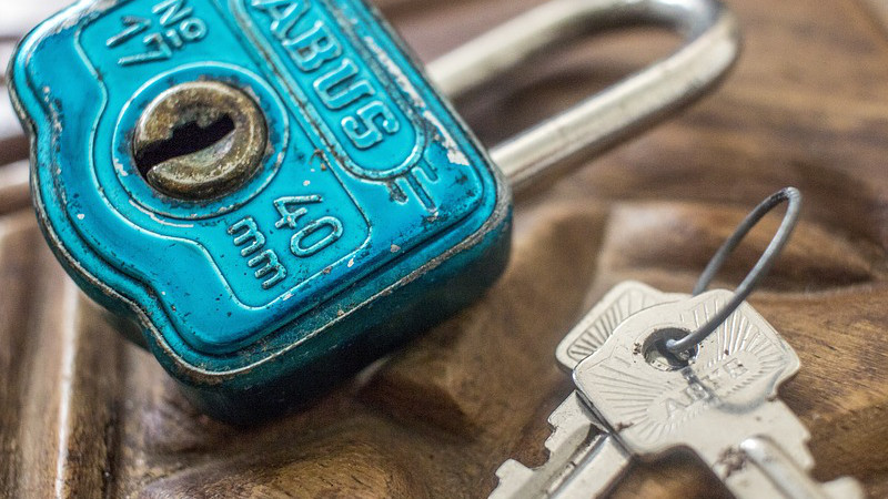 Privatization Lock Key Vintage Creative Security Safe Door