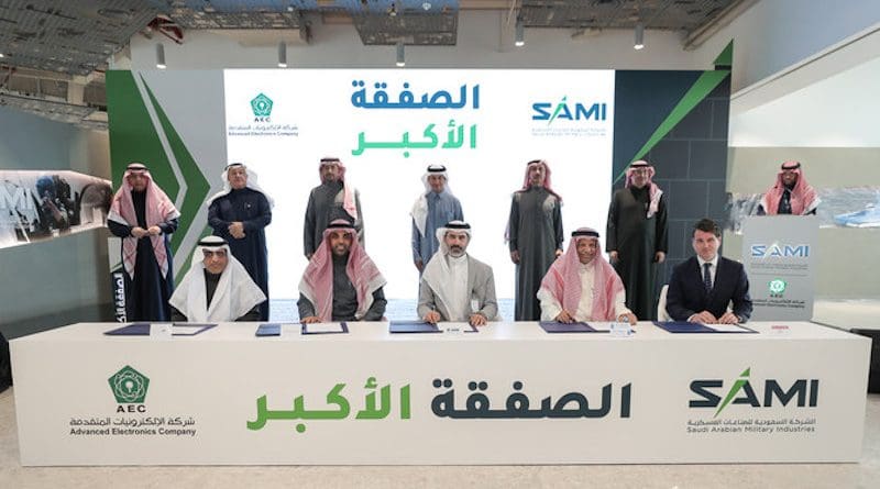 SAMI, which is a subsidiary of the Public Investment Fund (PIF), announced the deal on Monday during a ceremony attended by senior officials from the Defense Ministry, the General Authority for Military Industries and board members from both companies. (Supplied)