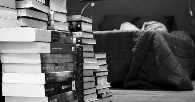 books literature reading bed