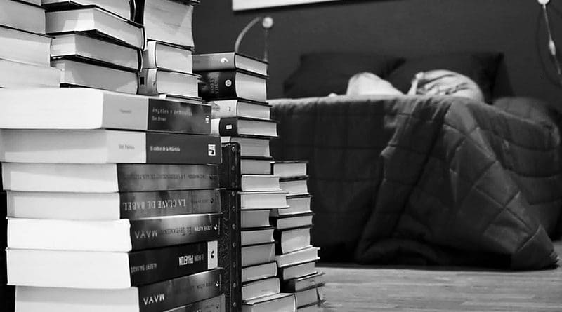 books literature reading bed
