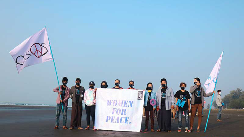 Women for Peace in Arakan, Myanmar. Photo Credit: DMG