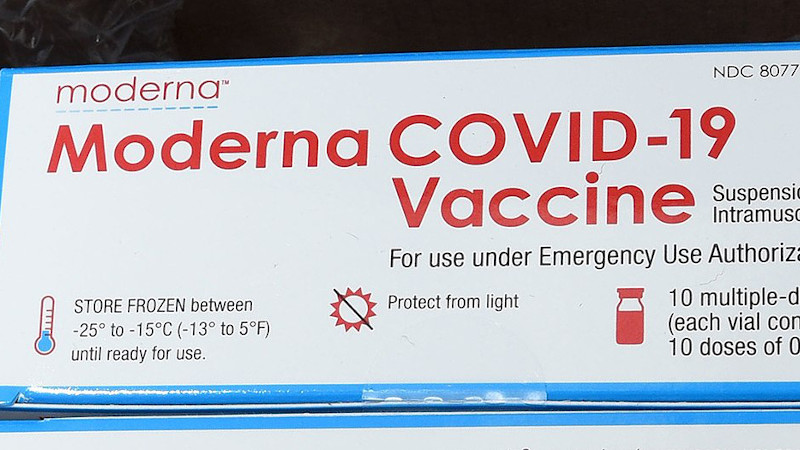 Moderna COVID-19 vaccine. Photo Credit: SC National Guard