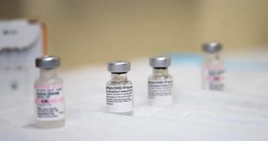 Doses of the COVID-19 vaccine are seen at Walter Reed National Military Medical Center, Bethesda, Md., Dec. 14, 2020. Photo Credit: Lisa Ferdinando, DOD