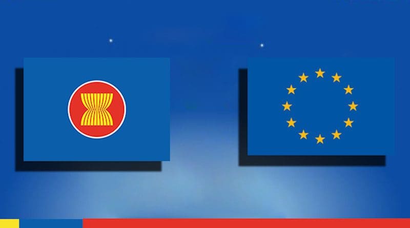 Flags ASEAN EU European Union